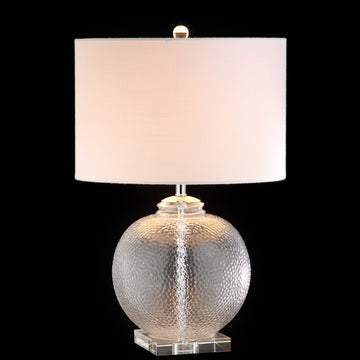 Avery 24" Glass / Crystal LED Table Lamp - JONATHAN Y